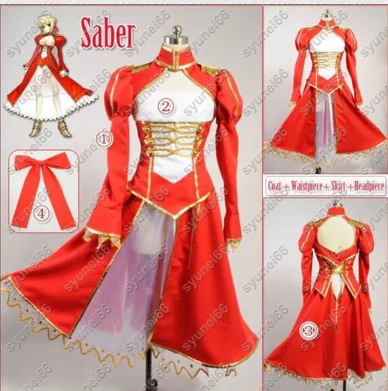 Fate/EXTRA CCC costume Nero Claudius Caesar Augustus Germanicus cosplay |
