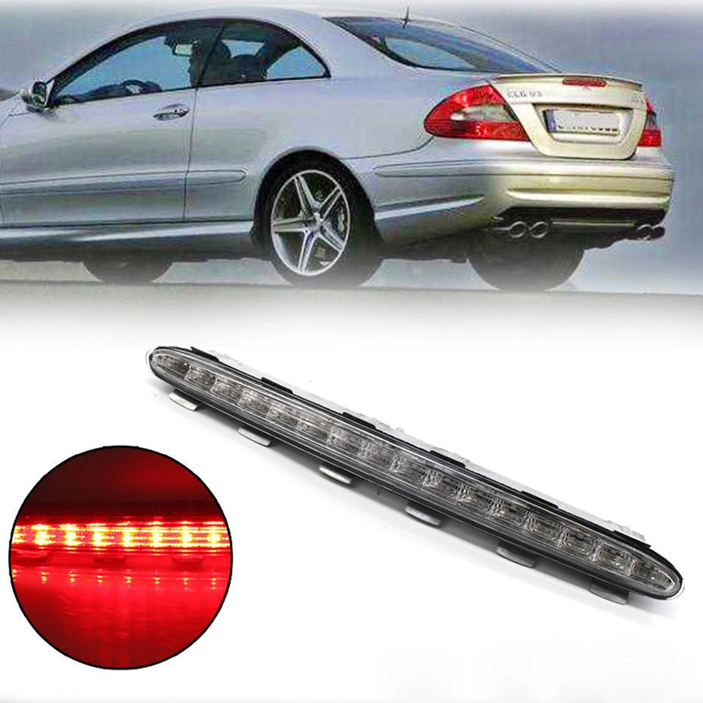 Для Mercedes Benz CLK W209 2002-2009 задний 3-й задний тормоз красный светодиодный светильник стоп-сигнал
