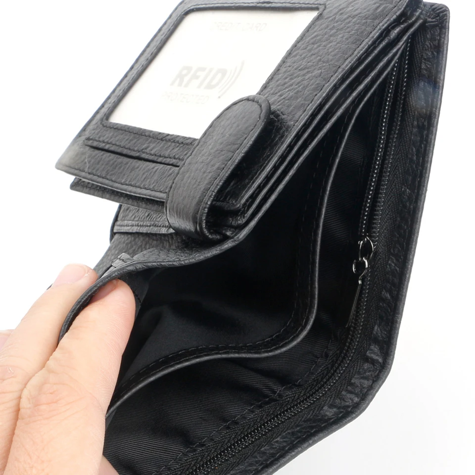 Чехол для паспорта UMODIER из натуральной кожи мужской кошелек путешествий RFID с