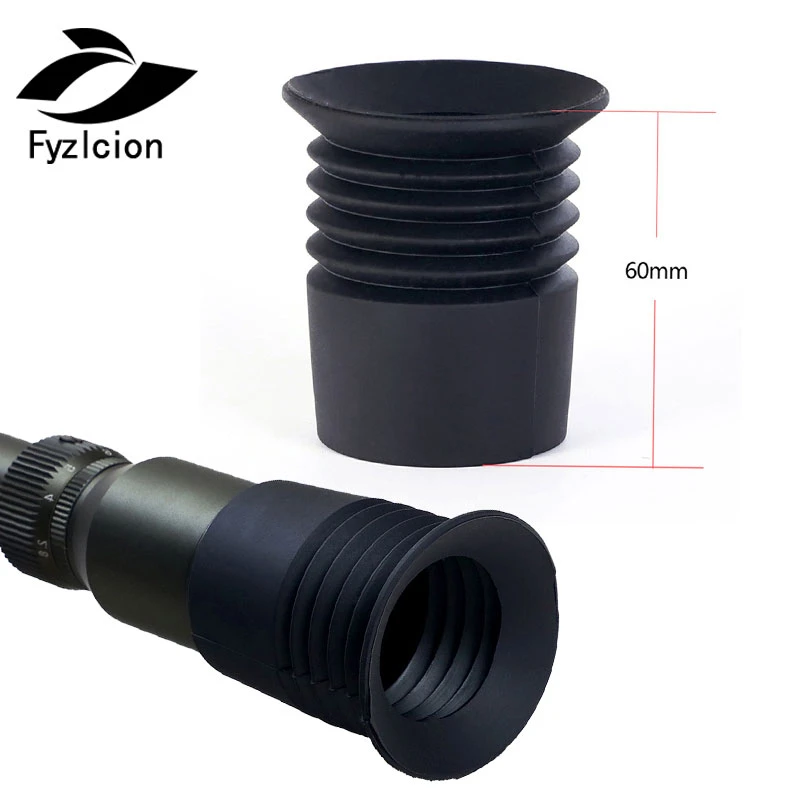 Tactical Rifle scope Rubber Eye Protector 40mm inner Diameter Recoil Eye Protector Cover for