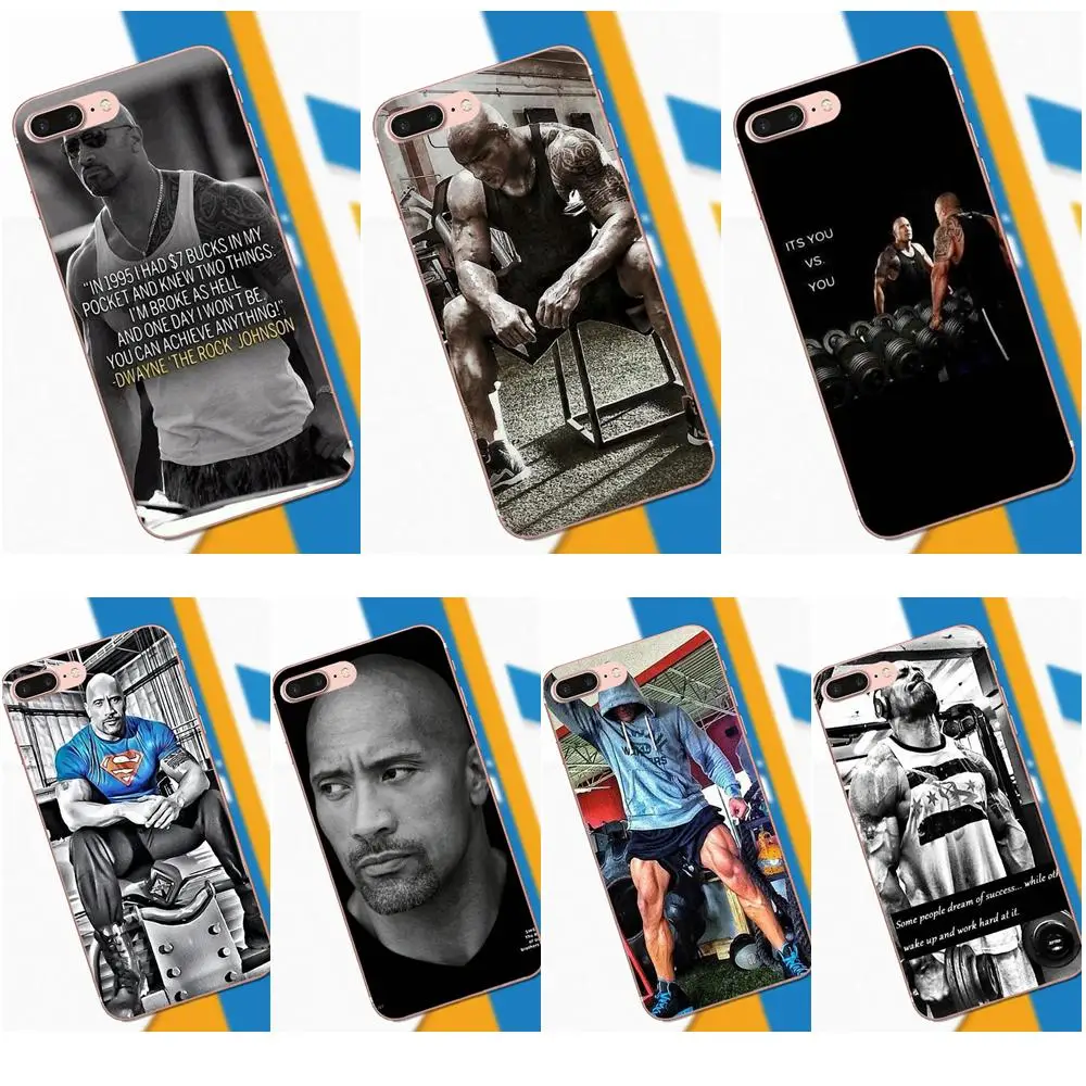 Dwayne Johnson The Rock Says Soft Cell Phone Cases For