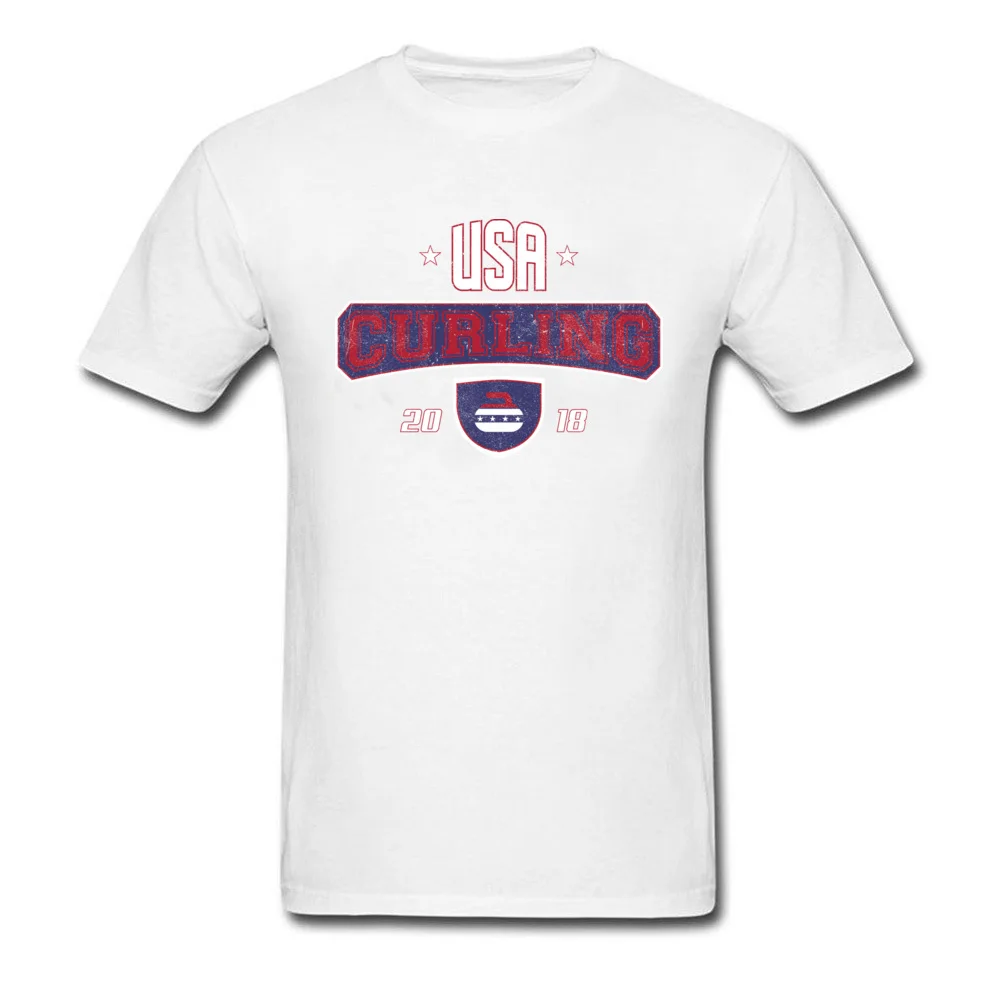 Curling USA Winter Sports Bonspiel Stone_white