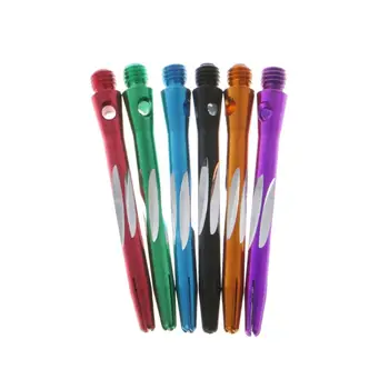 

6pcs Aluminium Alloy Dart Shaft Darts Accessories 2BA Dart Stems Rod Replacement High Quality Aluminium Alloy Dart Shaft