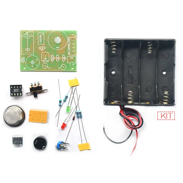CIRMECH MQ-2 Gas Sensor Module Smoke Gas LPG Butane Hydrogen Gas Sensor Butane Methane Detector for Arduino DIY kit