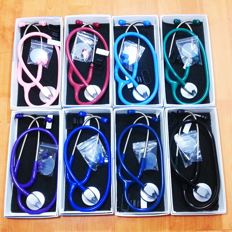 

1PCS Multiple Color Professional Dual Head Medical Estetoscopio Cardiology Cute EMT Cute for Doctor Nurse Stethoscope