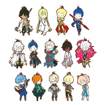 

Fate/Grand Order FGO Anime Strap Enkidu Merlin Arjuna Romain Cu Chulainn Karna Robin Hood Arjuna Gilgamesh Rubber Keychain