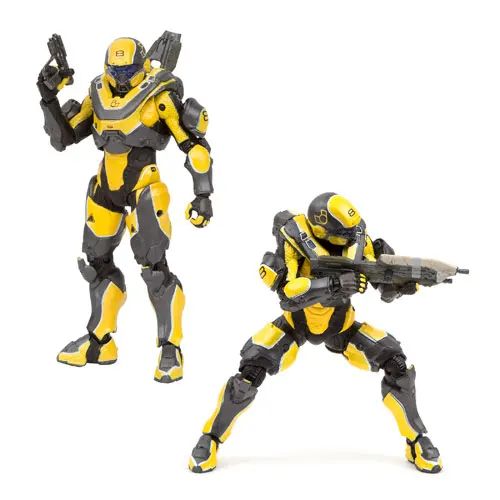 

Free shipping McFarlane Toys Halo 5 Guardians Series 1 Spartan Athlon/Kelly Action Figure for Car Decoration Gift