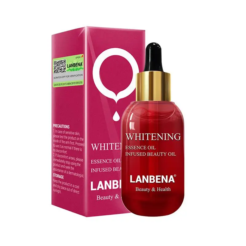 

LANBENA Whitening Essential Oil Vitamin C Skin Serum Facial Stain Remover Cream Fade Dark Spots Care Strengthen Anti-Aging