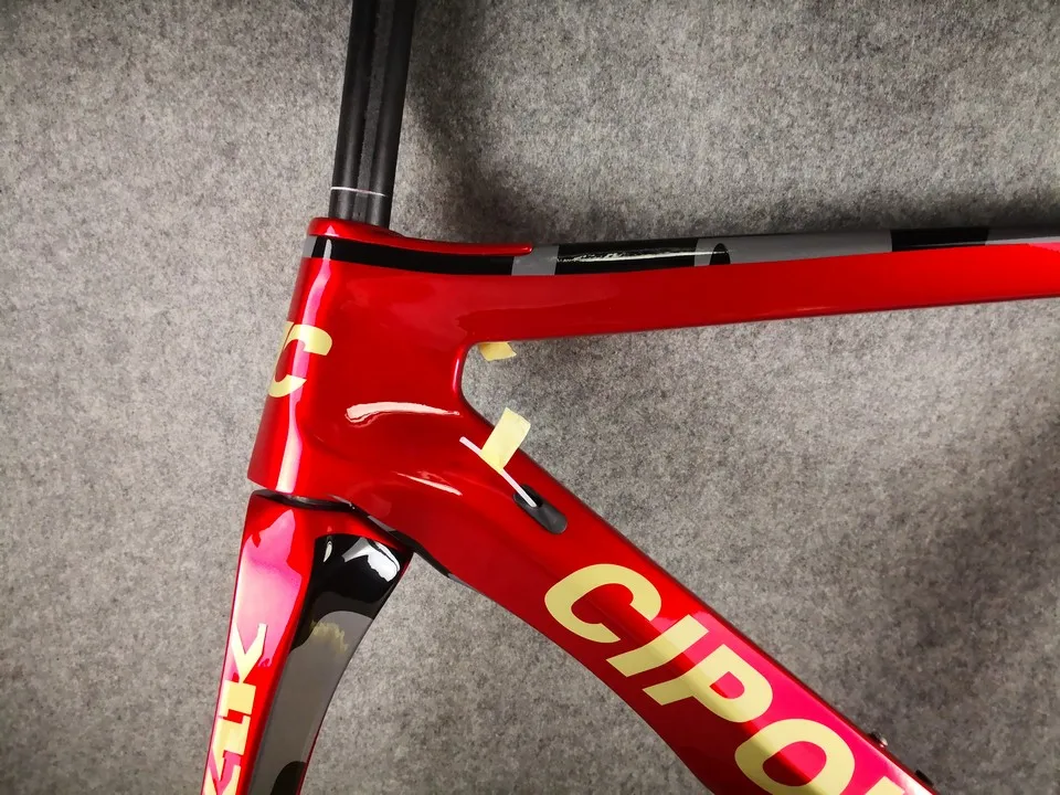 Perfect Red Cipollini NK1K Frame Camouflage Road Bike Frames 3k 1k carbon Bike frameset 2 Perfect Red Cipollini NK1K Frame Camouflage Road Bike Frames 3k 1k carbon Bike frameset 2