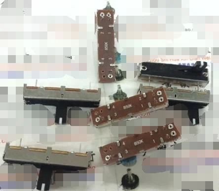 

5pcs/lot SC-2043N 35MM balanced fader single potentiometer B50K with point, mid-point handle length 10MM