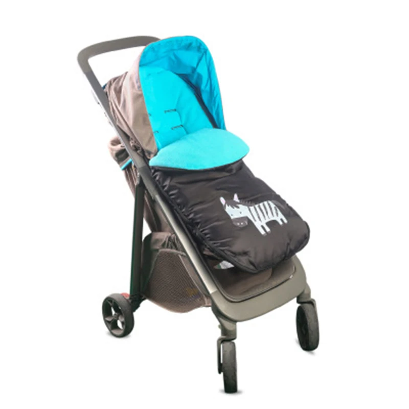 

Thicken Baby Stroller Sleeping Bag Waterproof Multi-Function Winter Insulate Infant Buggy Footmuff Removable Envelope Sleepsack