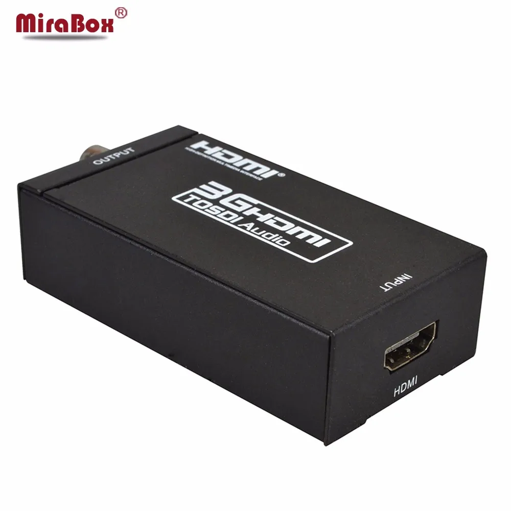 Mini HDMI to SDI Converter Adapter 3G HD SDI for driving HDMI Monitors with Power adapter EU US UK AU Plug