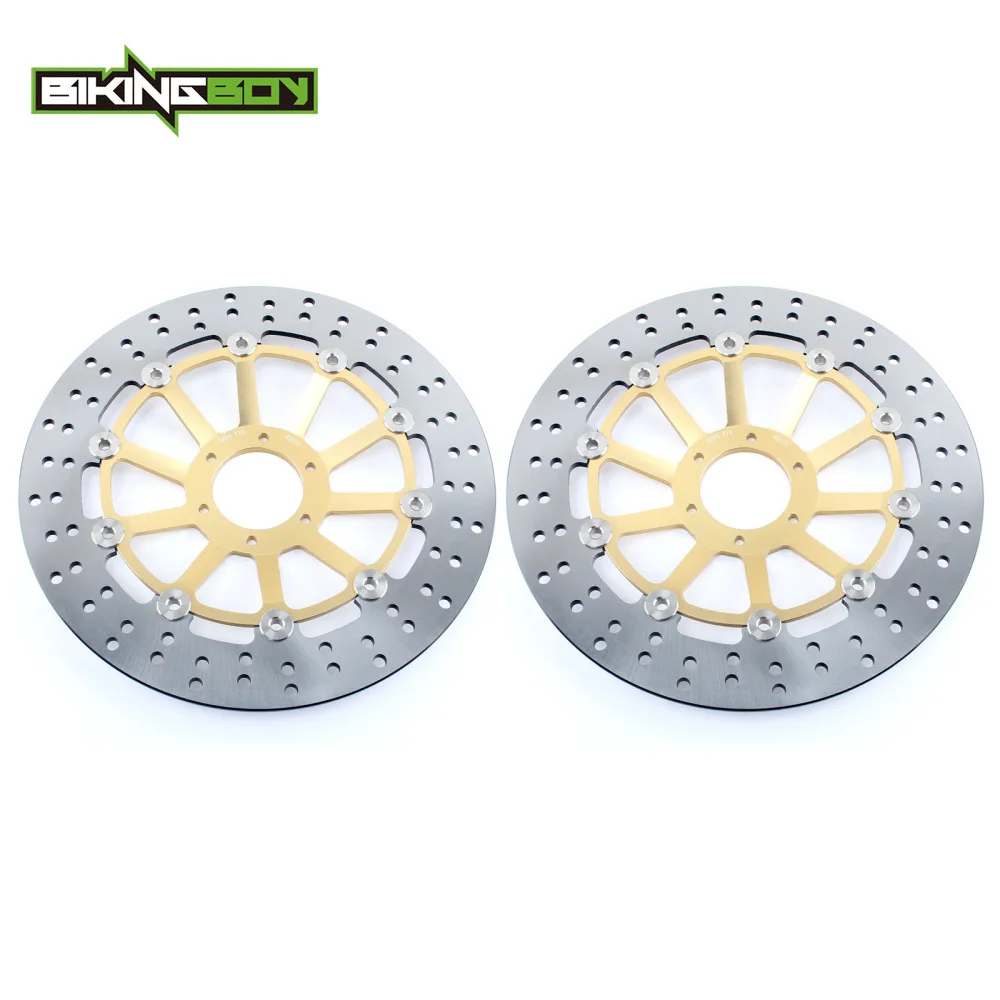 US $167.98 BIKINGBOY Front Brake Discs Disks Rotors XL 1000 V Varadero 9912 VFR 800 Fi Interceptor 9809 VFR800Fi ABS 0213 VFR800 F 98 99