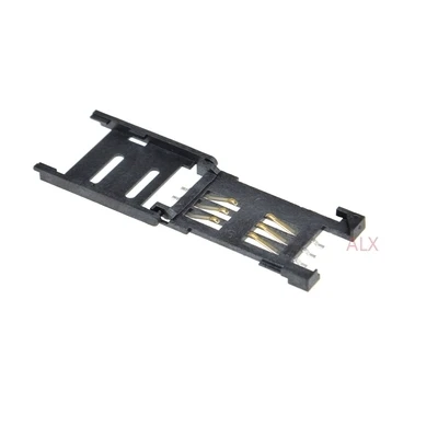 5PCS SIM Card holder 6P SMT SMD 6 PIN Card Socket / 6pin Slot / Seats/ Holder connector for phone