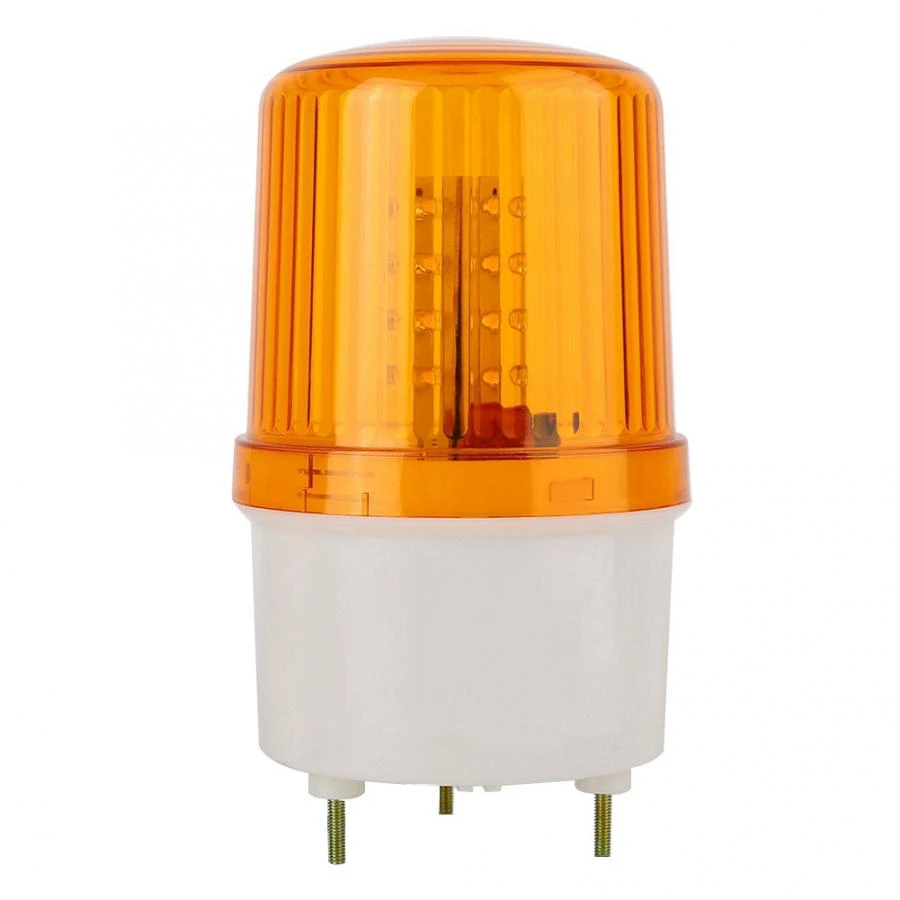 yellow construction light