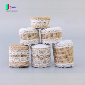 

DIY Decorative Material Handmade Lace Linen Cloth Lace Gift Box Bundle Decoration Ribbon Headdress Bouquet Decoration S114P