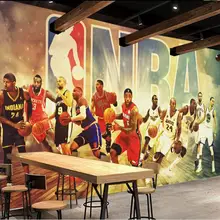 Индивидуальные 3D фото обои баскетбольная звезда обои для гостиной 3D гостиная ТВ фон спальня Papel де Parede 3D
