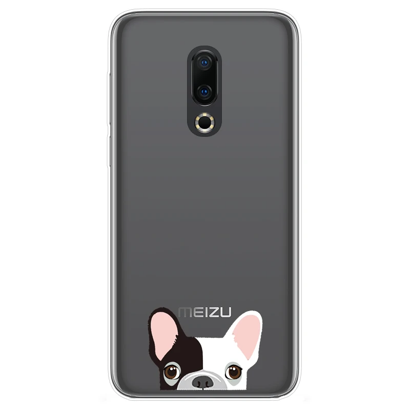 Милый ТПУ чехол для Meizu M8 M6 M5 Lite M6s M6t Note M5s M5c мягкий прозрачный силиконовый чехол Защитный чехол для телефона s Dog AnkinPro - Цвет: Color 4