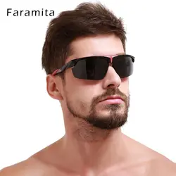 Faramita брендовая полуободковая бейсболка для походов с защитной сеткой, крутые яркие мужские солнцезащитные очки, пластиковые мужские