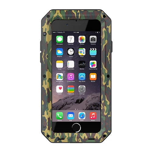 Роскошный противоударный металлический чехол Doom Armor для iPhone X XS Max 8 7 6 6S Plus 5 5S SE с