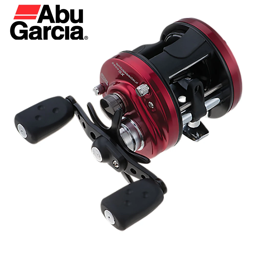 Abu Garcia Ambassadeur SX Power Reliability 3+1 Bearings 5.3:1 Speed 12.5 Pounds Power Ultra Smooth Drag Round Casting Reel