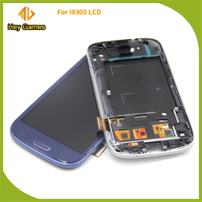 I9300 ЖК дисплей сенсорный экран с дигитайзером полная сборка запасные части