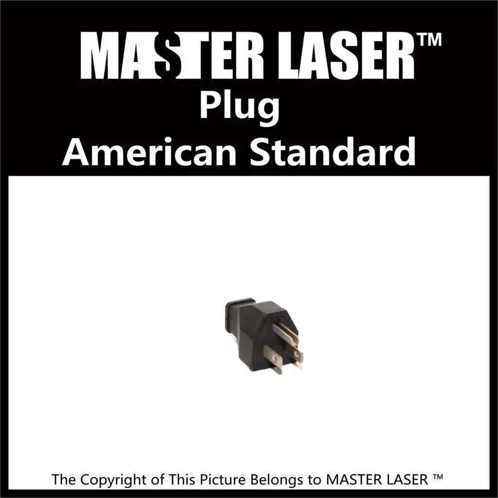

Laser Cutting Marking Engraving Machine DIY Parts Power Sockets Plug USA Japan Standard 3 Position for Computer Socket
