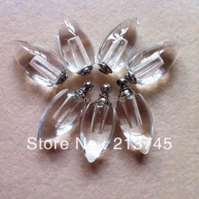 Tear Drop Cleay wish духи кулон стеклянный флакон подвеска Бутылка винтовая крышка кулон для рисового искусства