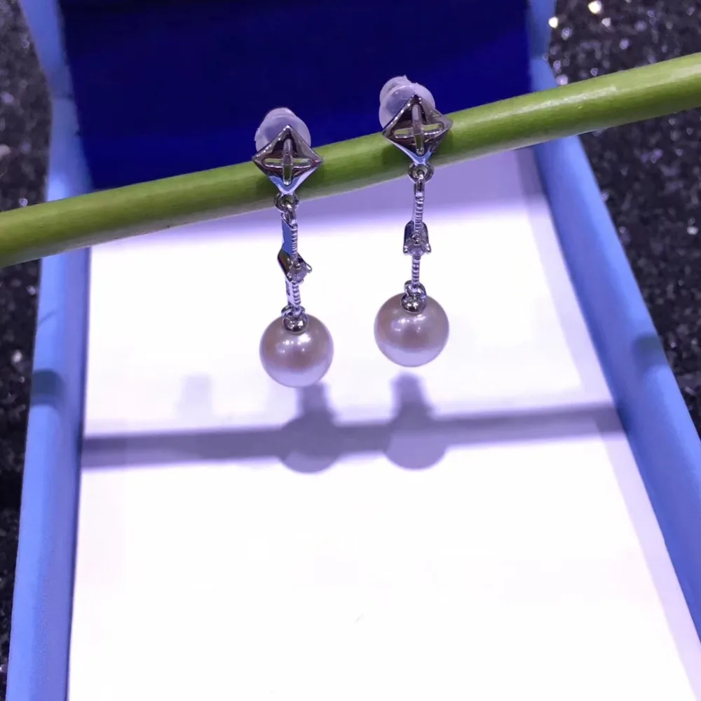 

Hot Shining Earrings Component and Findings, Stud Earrings Settings Mountings Parts Mounts for Pearls Jade Corals Stones Beads