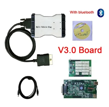 

lowest price VD TCS CDP Pro Diagnostic tool V3.0 Green PCB Multidiag Pro with Bluetooth Do More
