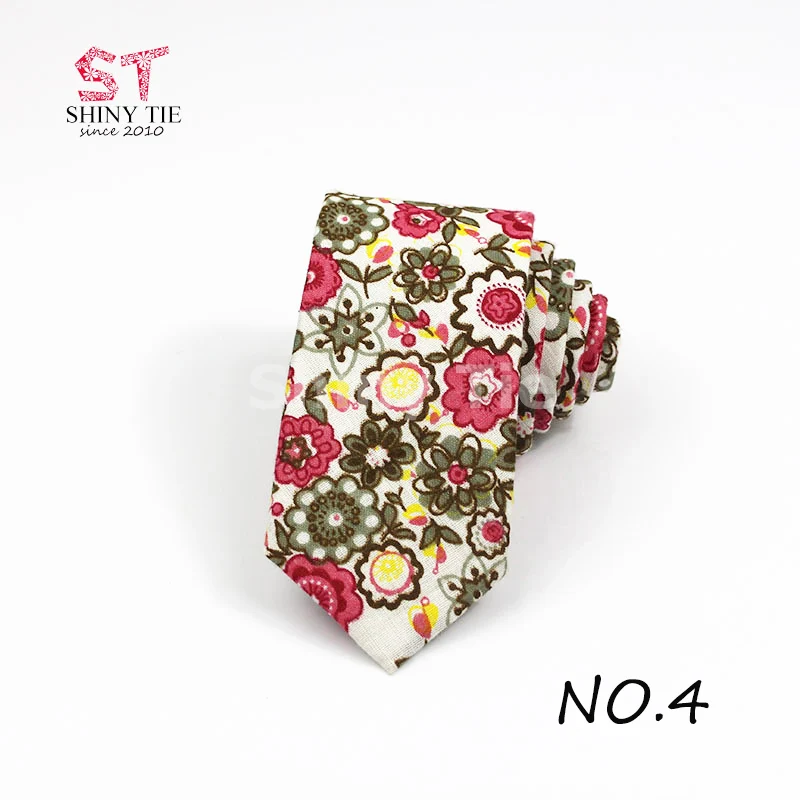 Мужской s модный галстук летний брендовый хлопковый галстук мягкий цветочный узкий галстук для мужчин ручной работы досуг галстук Gravata