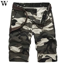 Womail Шорты Для мужчин летние модные пляжные шорты на открытом воздухе Повседневное плюс Размеры камуфляж лоскутное короткие спортивные подарок Cotton2019 M23