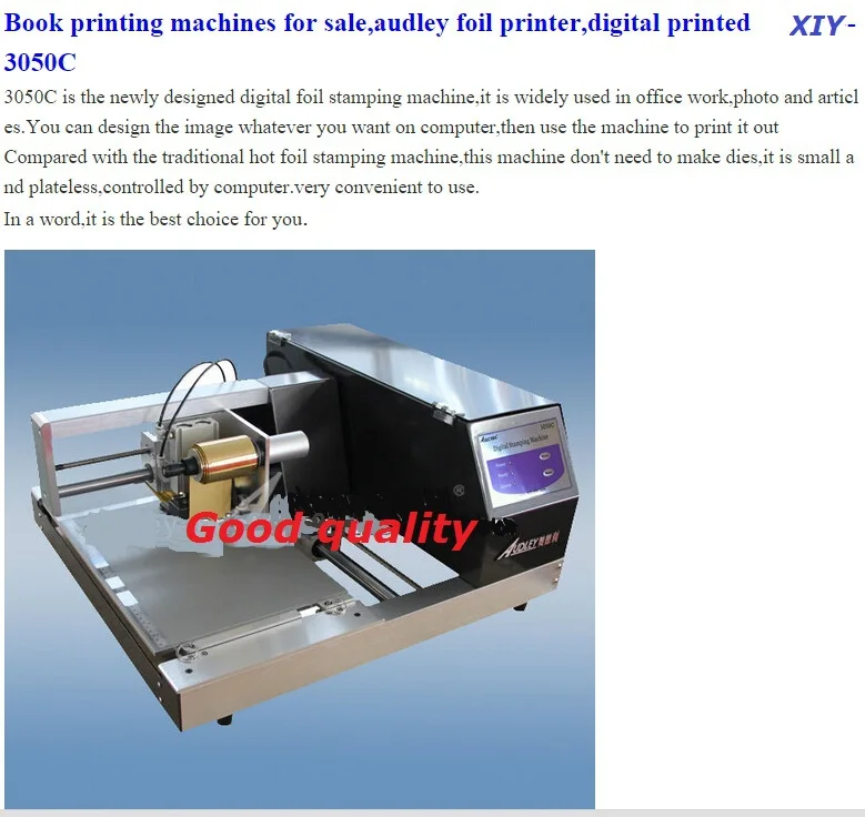 Распродажа продвижение Одноцветный Автоматический цифровой планшетный принтер 3050c цифровая фольга штамповочная машина