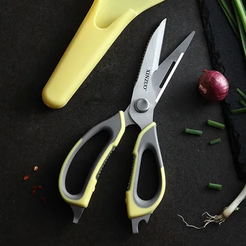 

XINZUO Kitchen Scissors Stainless Steel Shear Cooking Tools Tesoura Shearing for Cocina Food Wires New Design Household Scissors
