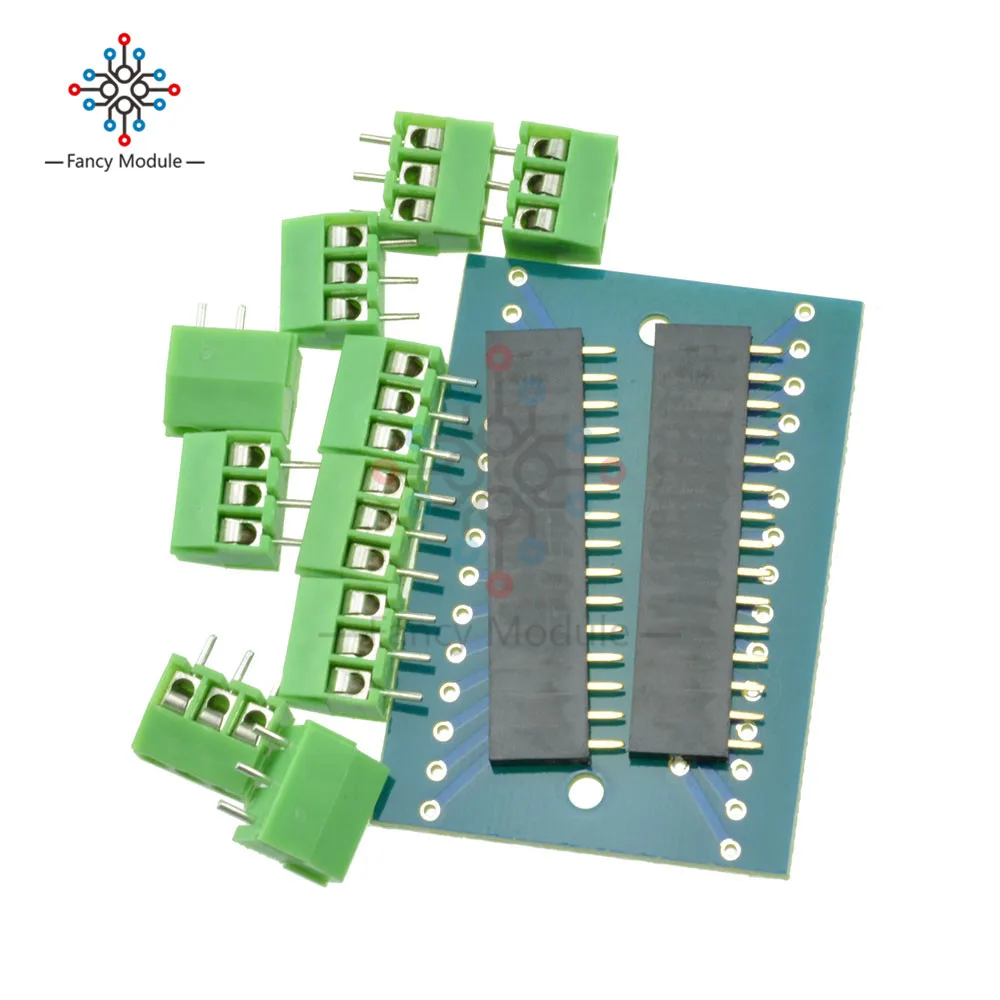 Expansion Board Terminal Adapter DIY Kit For Arduino NANO IO Shield V1 ...