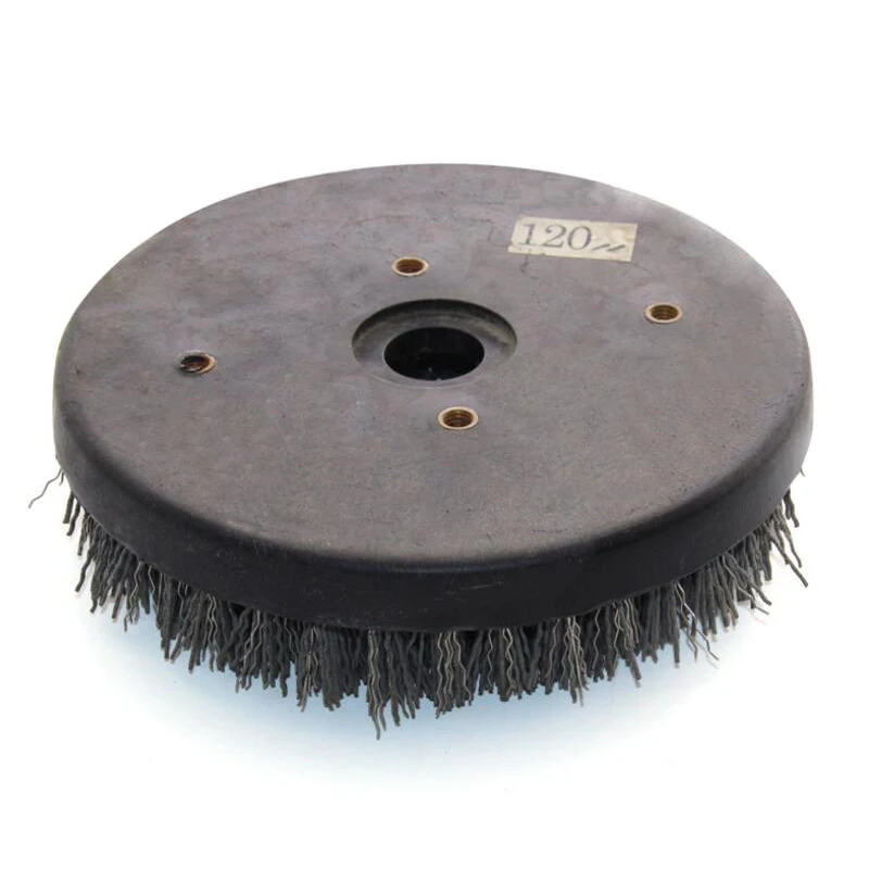 RIJIIEI 8 inch Round Antique Abrasive Brush Compound Brush Stone Polishing Brush for granite finishing cleaning YG11 RIJIIEI 8 inch Round Antique Abrasive Brush Compound Brush Stone Polishing Brush for granite finishing cleaning YG11