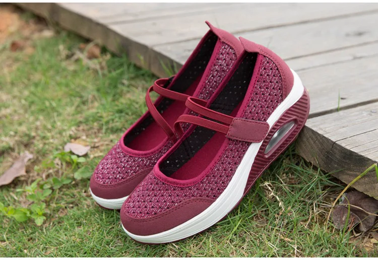 RS 8023 Breathable Summer Autumn Women Flats Shoes -2