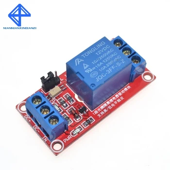 

One 1 Channel 12V Relay Module Board Shield with Optocoupler Support High and Low Level Trigger for Arduino