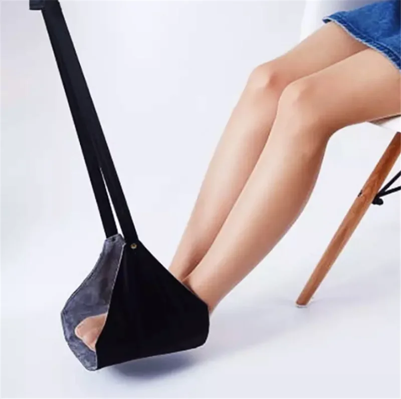

Foot Rest Portable Travel Footrest Flight Carry-on Foot Rest Office Feet Rest Leg Hammock Travel Accessories Footrest Hammock
