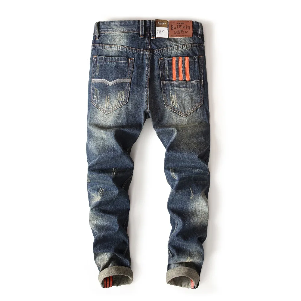 Модные Дизайнерские мужские джинсы Dsel, известный бренд, рваные джинсы, джинсовые хлопковые джинсы, Мужские повседневные штаны, джинсы с принтом, 777-A