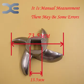 

2Per Lot Kitchen Appliance Parts 22 Type Meat Grinder Knife High Quality Stainless Steel Meat Grinder Parts