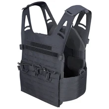 WST WPC тактика плиты перевозчика жилет открытый Пейнтбол Охота защитный жилет для страйкбола WarGame военный жилет-черный