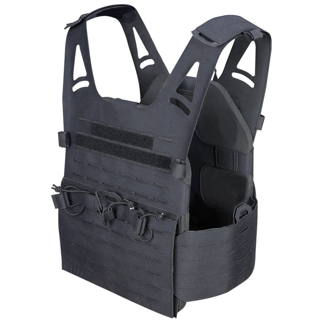 

WST WPC Tactics Plate Carrier Vest Outdoor Paintball Hunting Protective Vest for Airsoft WarGame Military Vest- Black