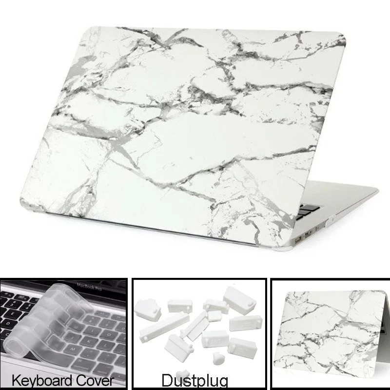 2016 New Marble Texture Cover For Apple Mac book Air Pro Retina 11 12 13 15 Laptop Bag for Macbook Pro 13 Case with touch bar