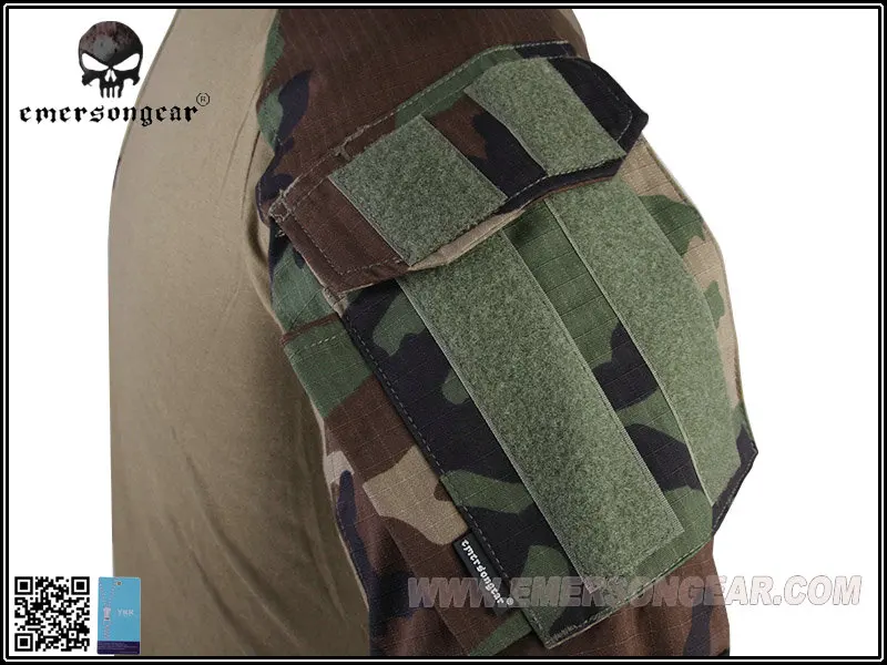 EMERSON боевая рубашка Gen3 тактическая армейская bdu Forest EM9278|combat shirt woodland|woodland gen3shirt emerson
