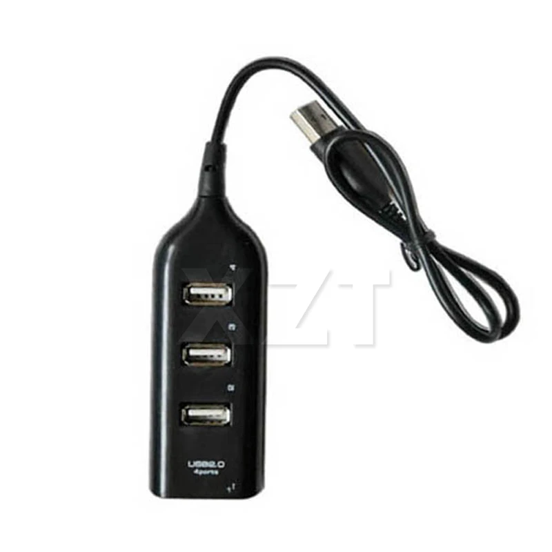 Мини-разветвитель с 4 портами USB 2 0 зарядное устройство концентратор адаптер