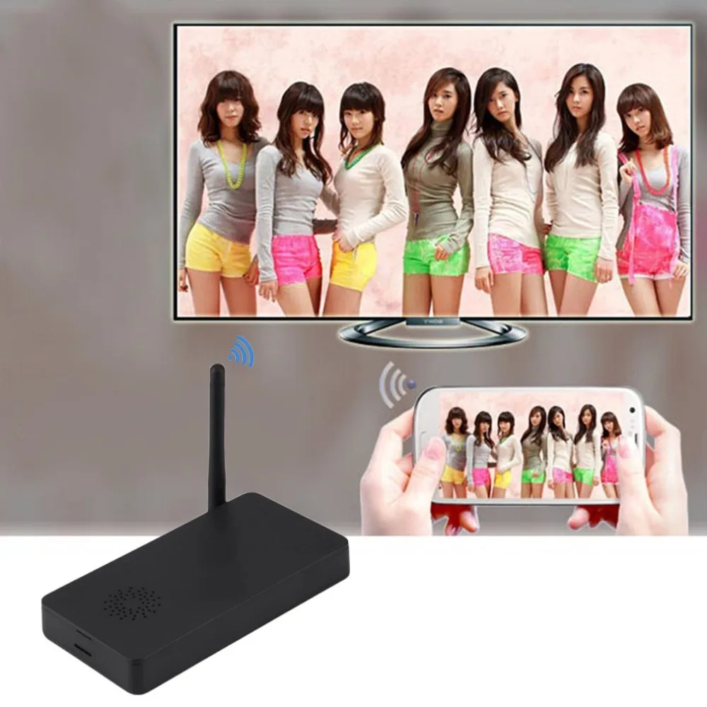 

HD Wifi Display Sharer WPS 2.4G 1080p Wifi Display Sharer Wireless Data Transmission System