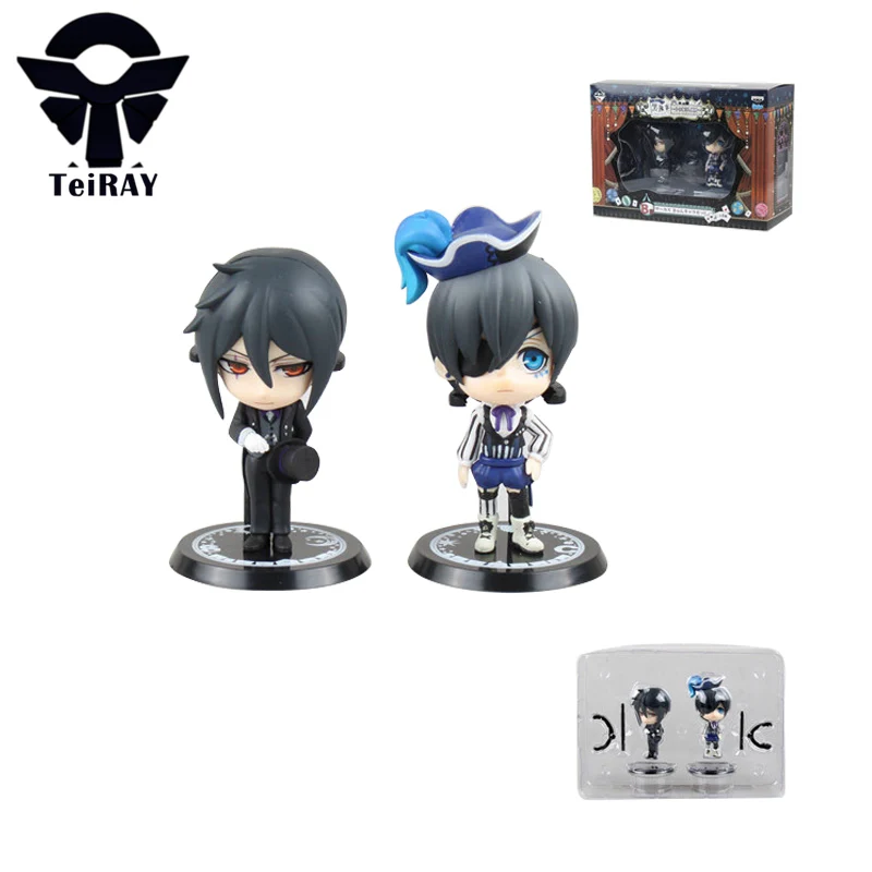 Black butler kuroshitsuji ciel phantomhive nendoroid pvc figurine toy model