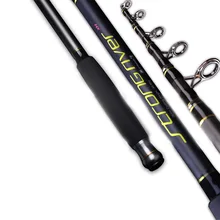 Mavllos High Carbon Sea Fishing Rod Ultra Light XH Hard 2.7M-4.2M CW 40-120g Portable Telescopic Spinning Fishing Rod Pole