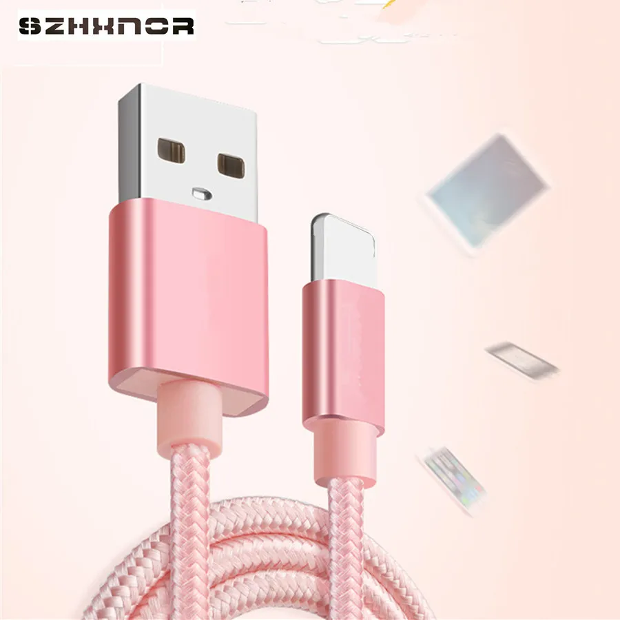 SZHXNOR данных USB 8 Pin к usb зарядное устройство синхронизации и зарядки для iphone 7X8 6 6S Plus